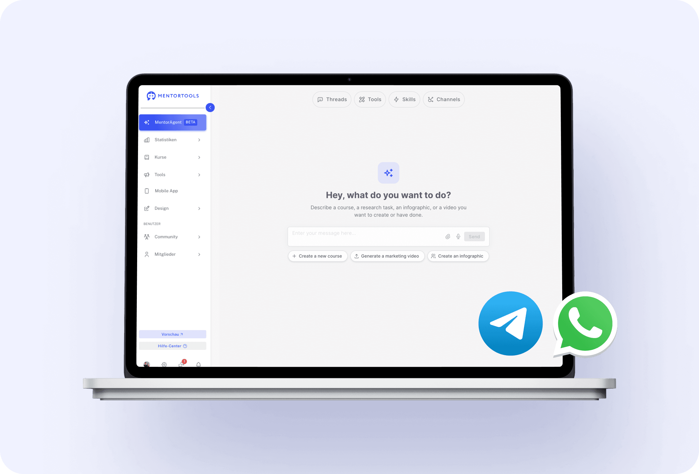 MentorAgent AI assistant
