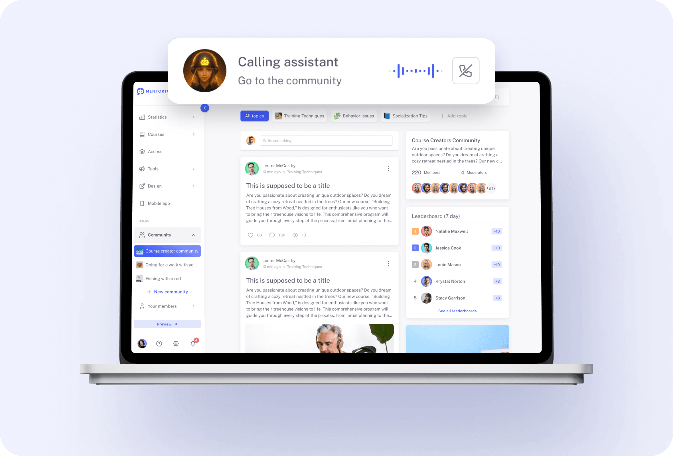 Voice and chat navigation