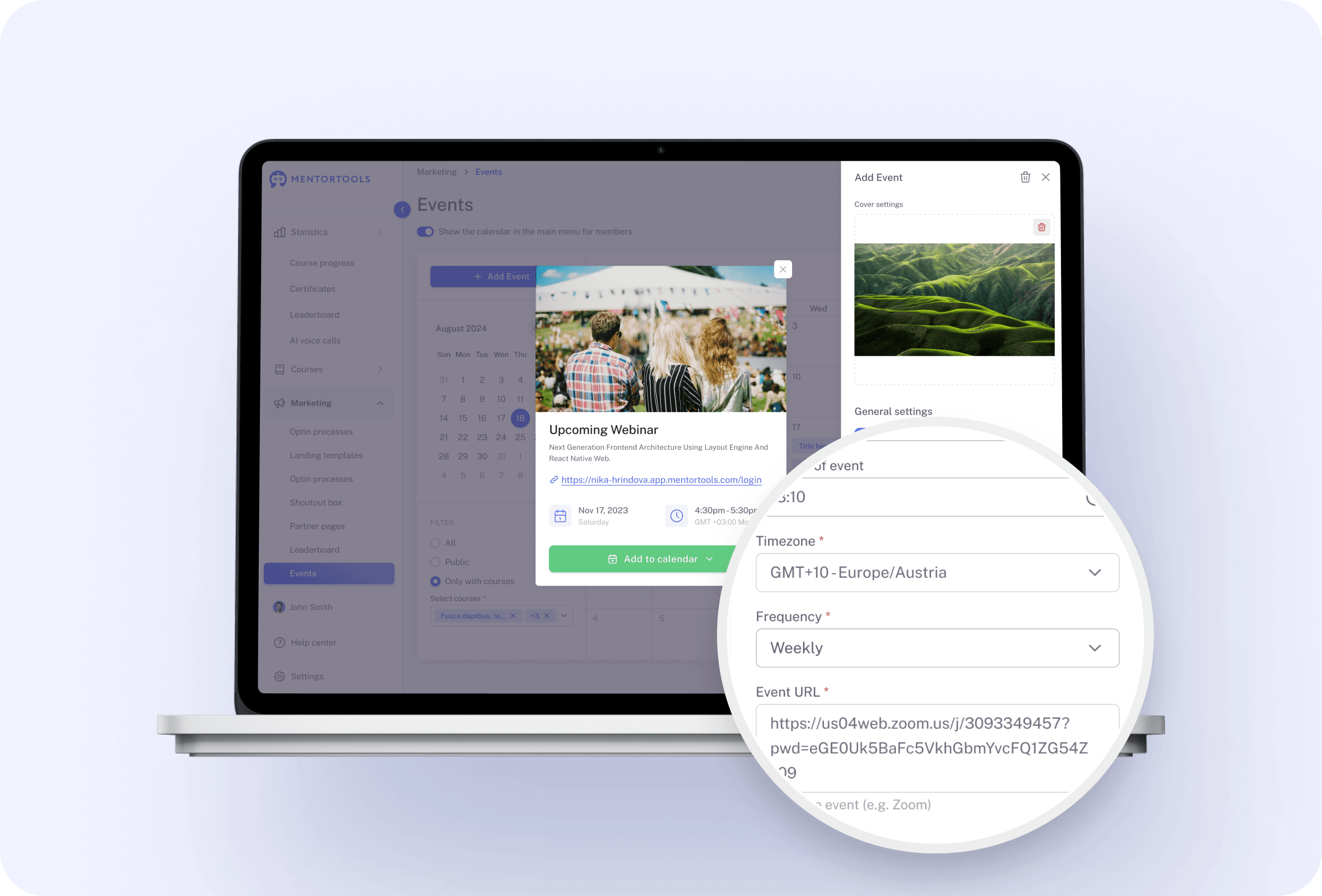 InteractivityCalendar feature 3