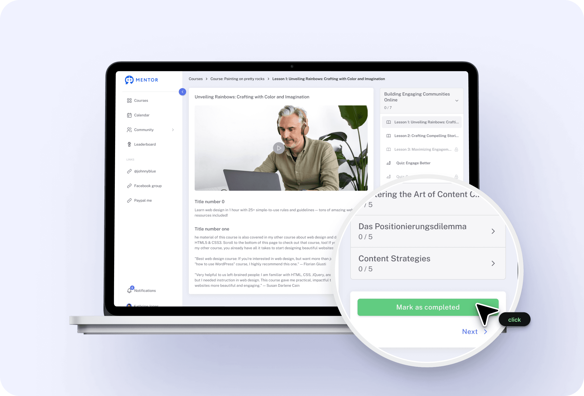 Drip and conditional content