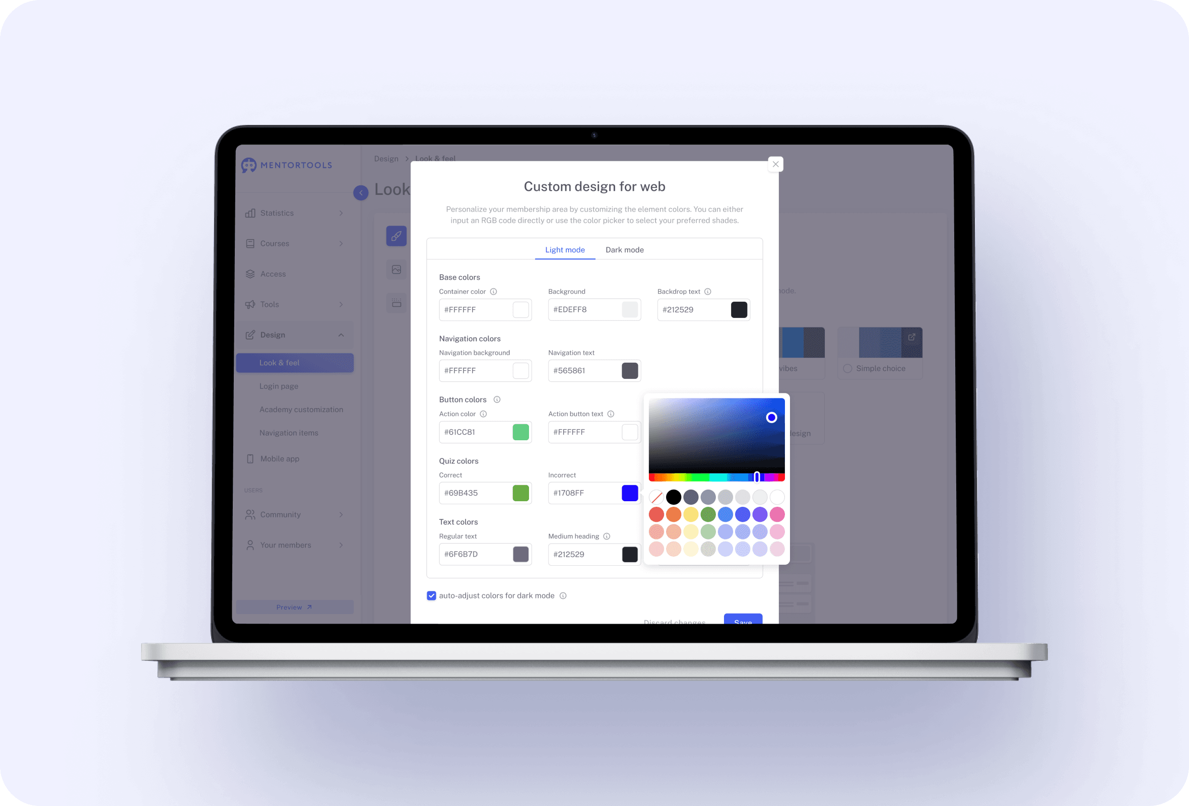 CustomBranding feature 3