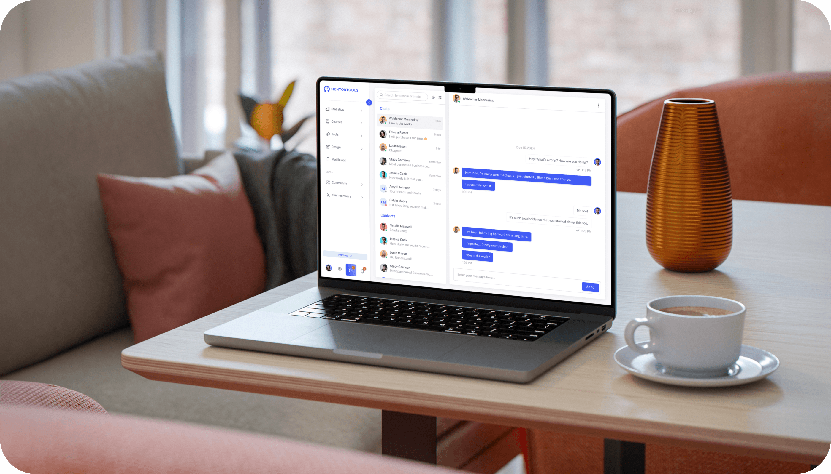 Interactivity messaging and chat groups