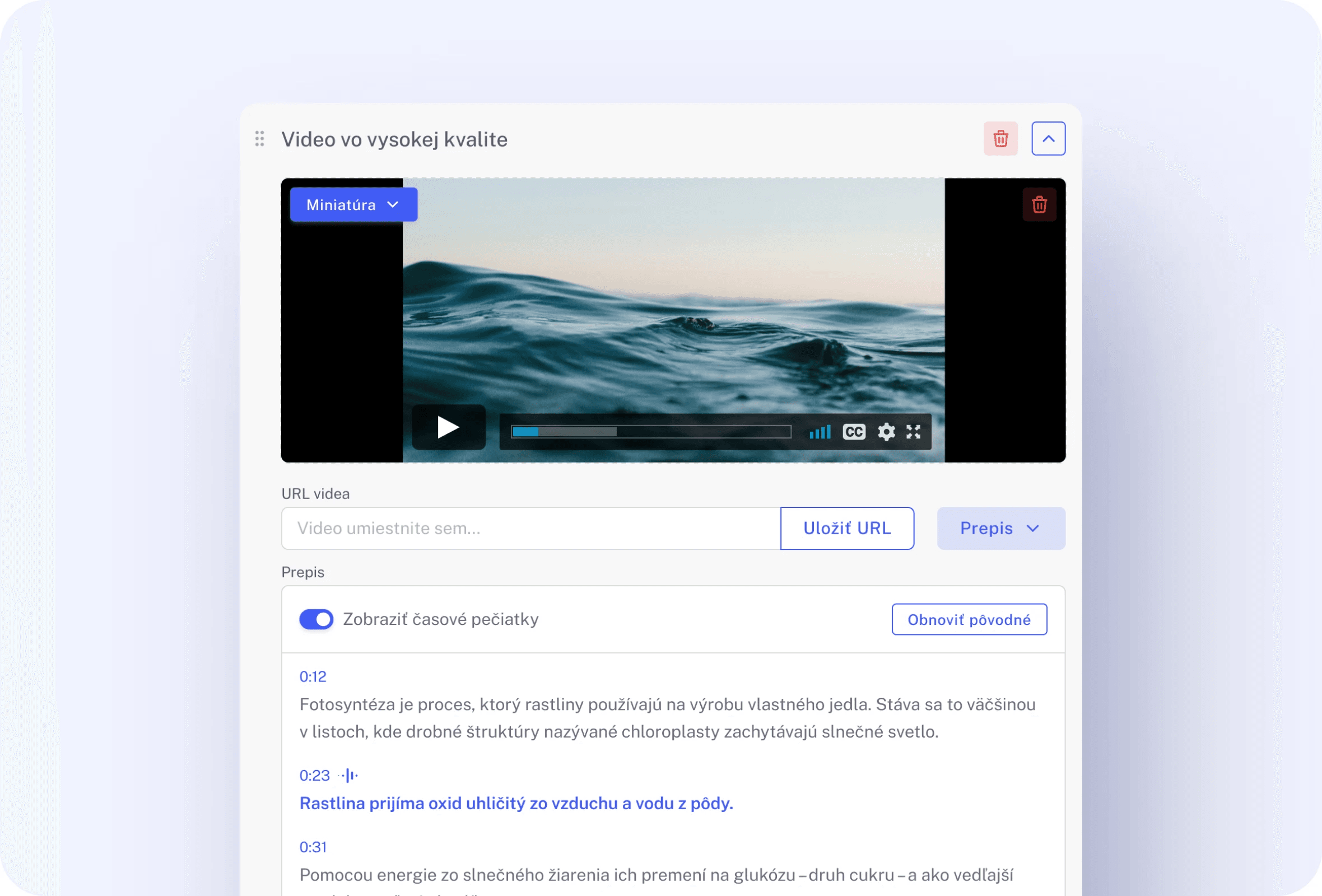Video hosting