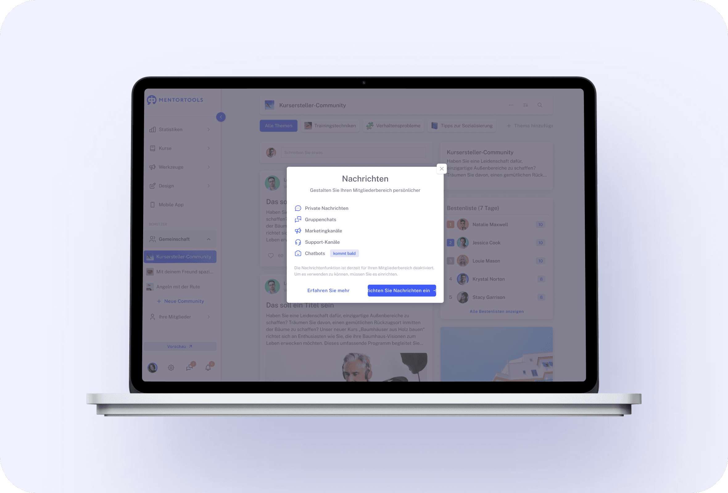 InteractivityMessaging feature 2