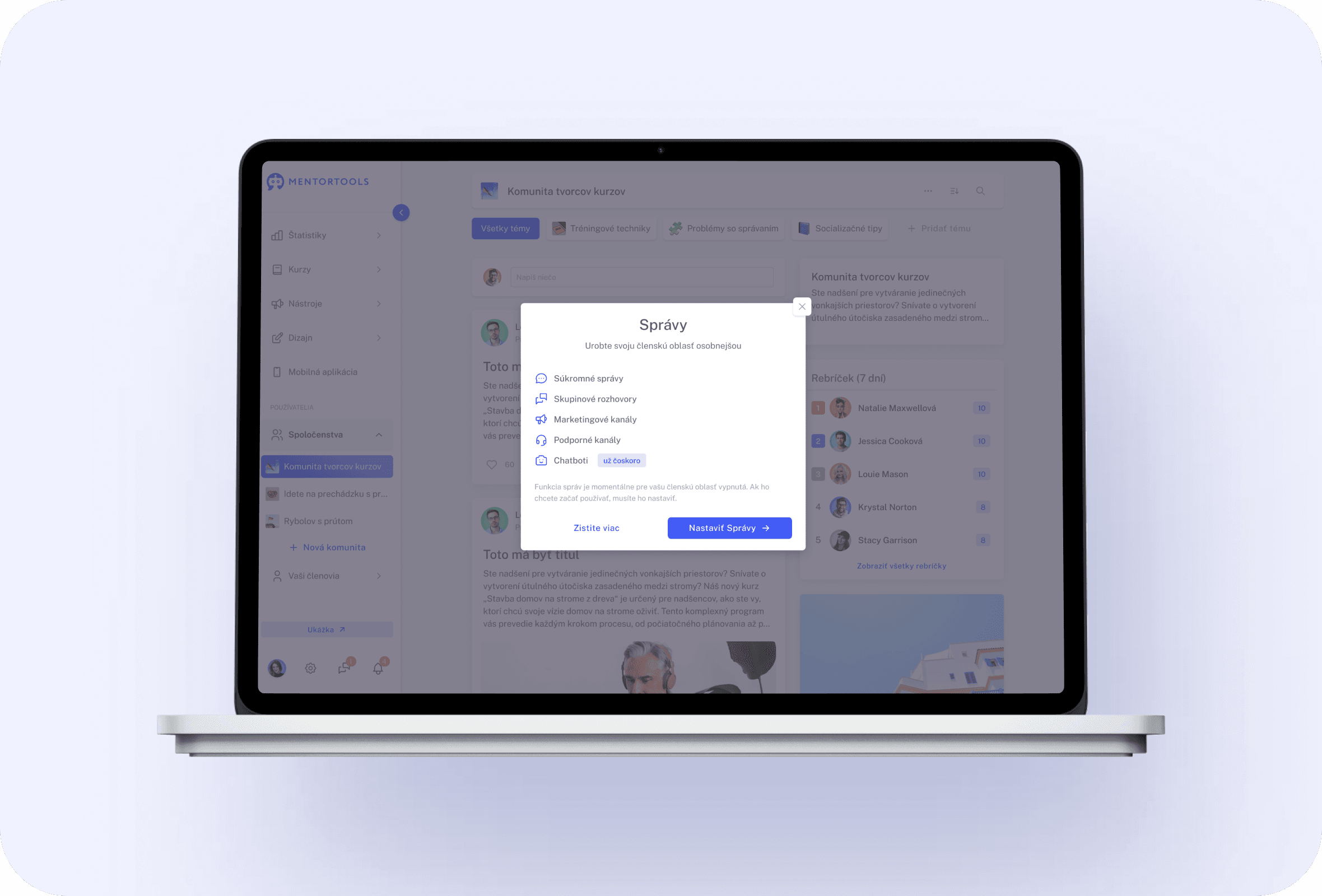 InteractivityMessaging feature 2