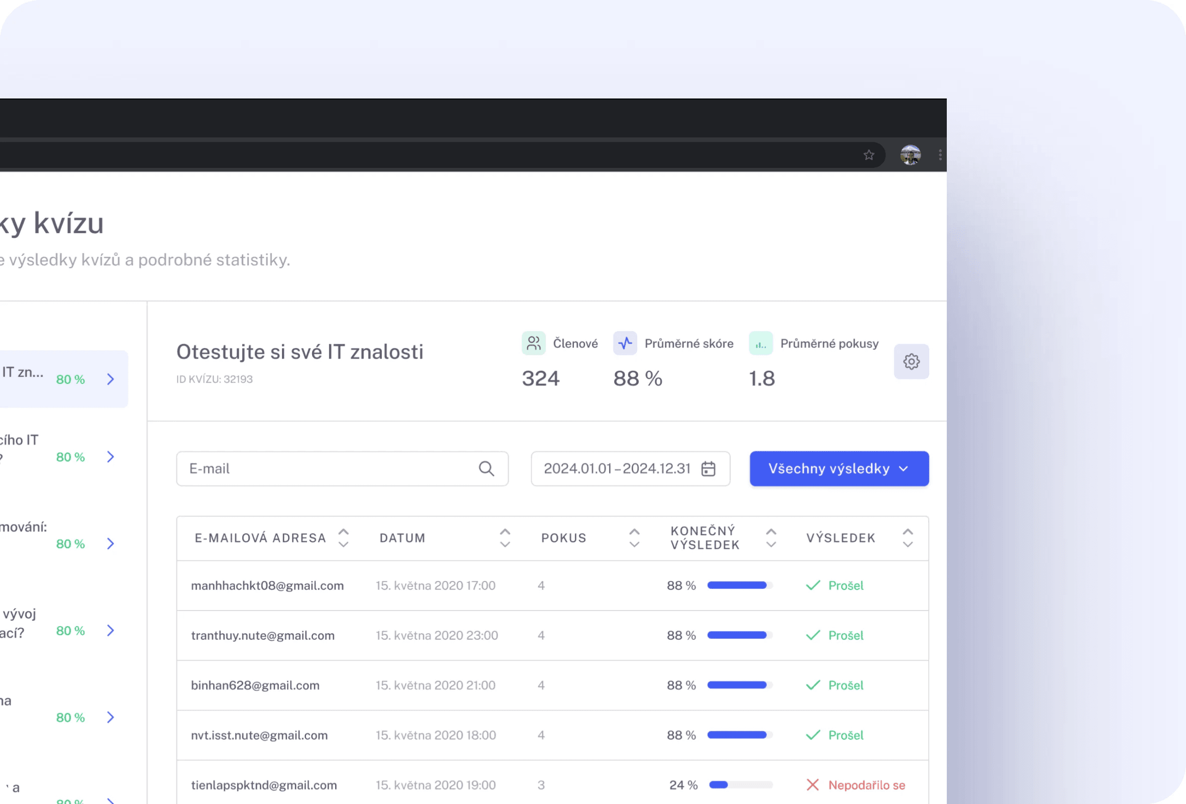 Reporting feature 3