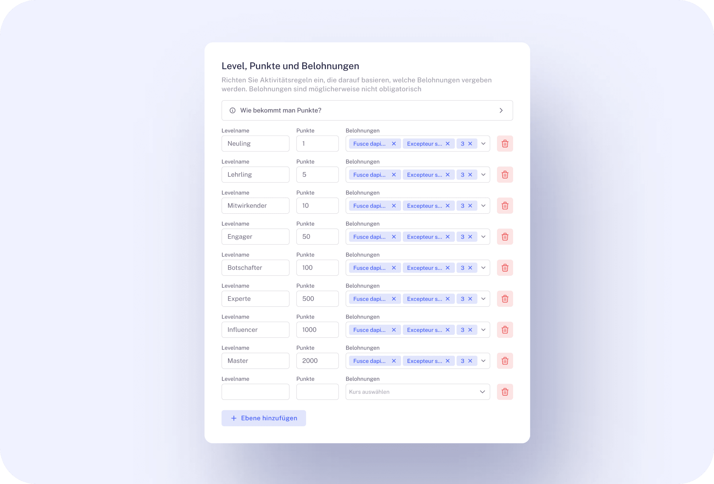 InteractivityLevels feature 3
