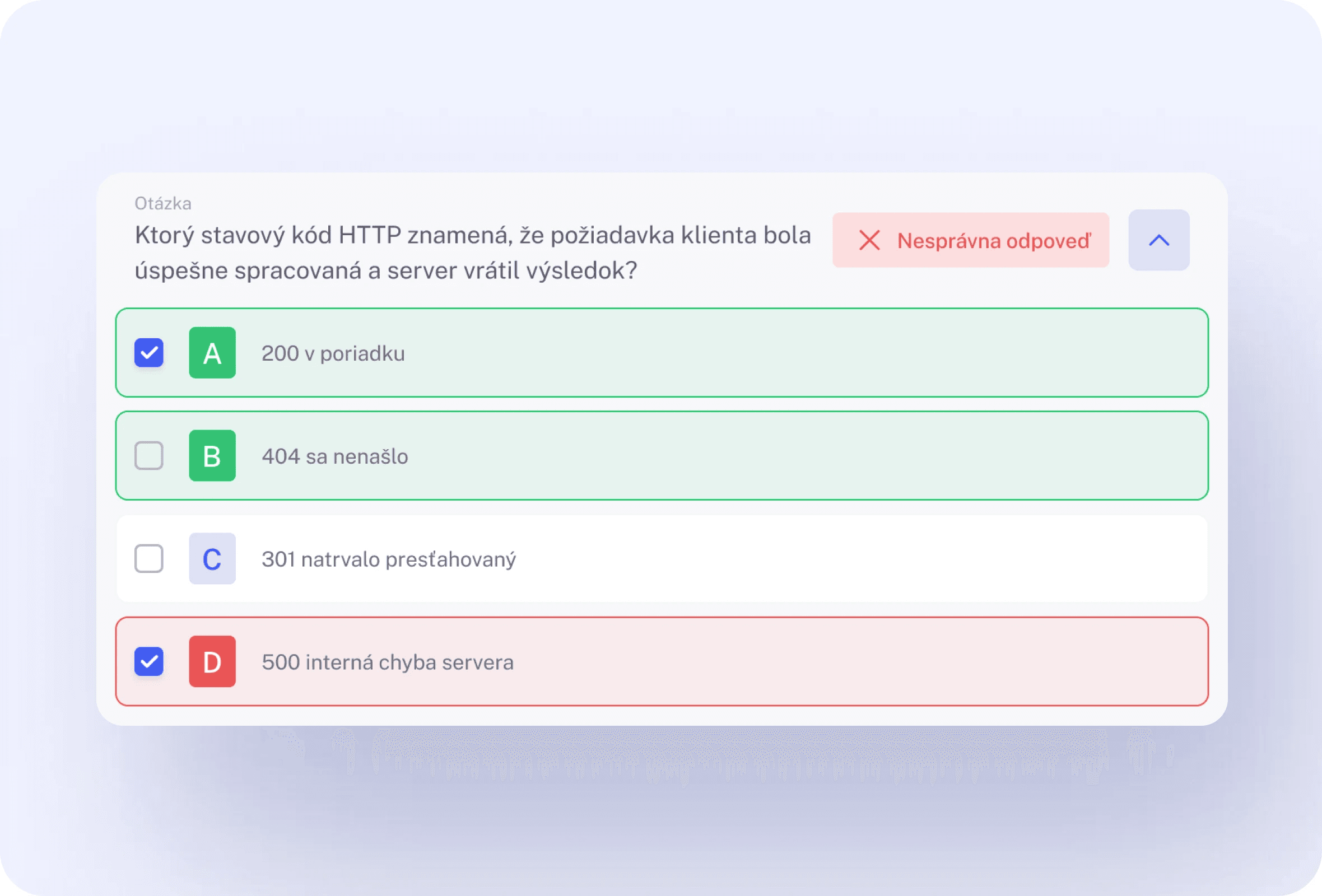 Quizzes feature 3
