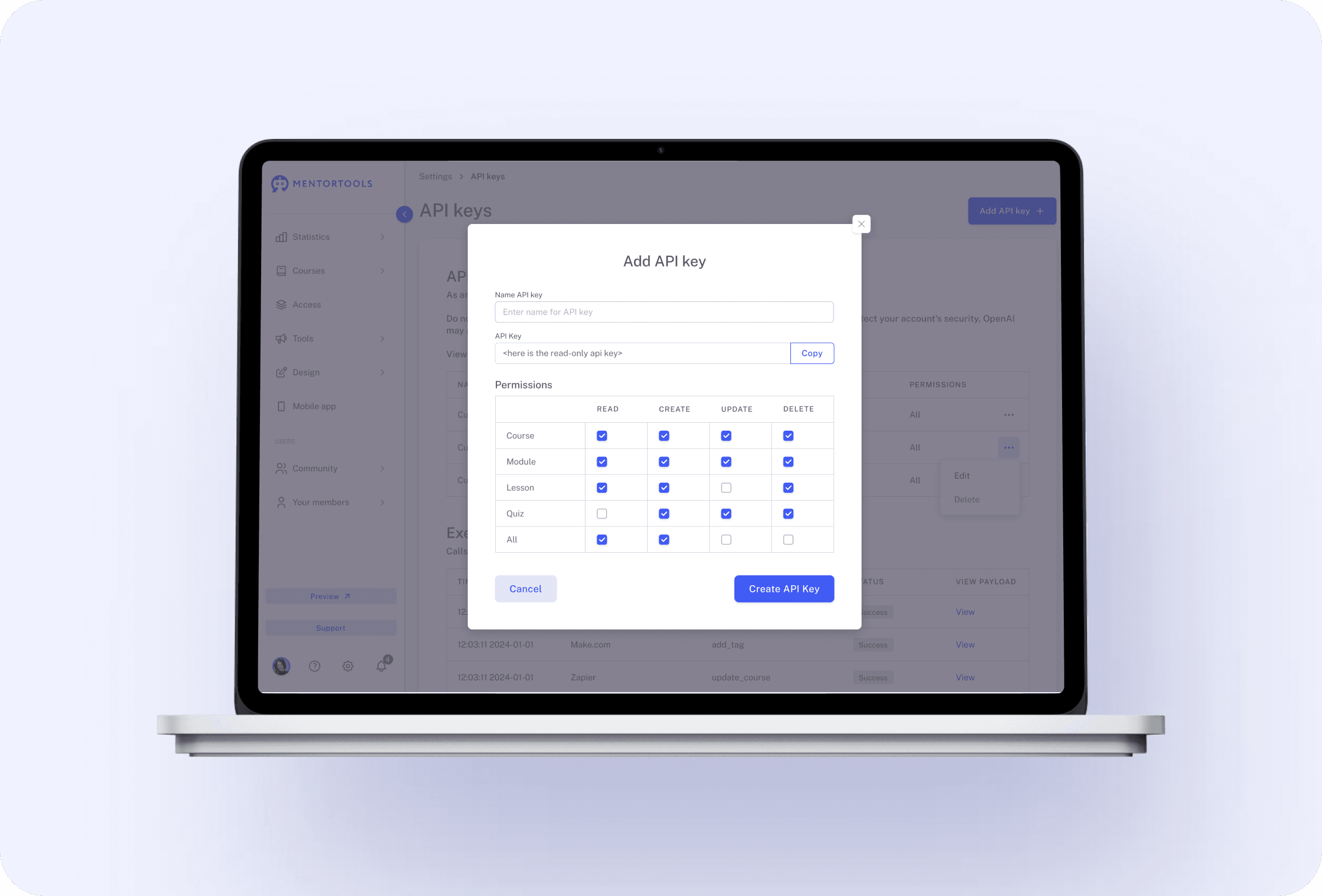 Central AI access