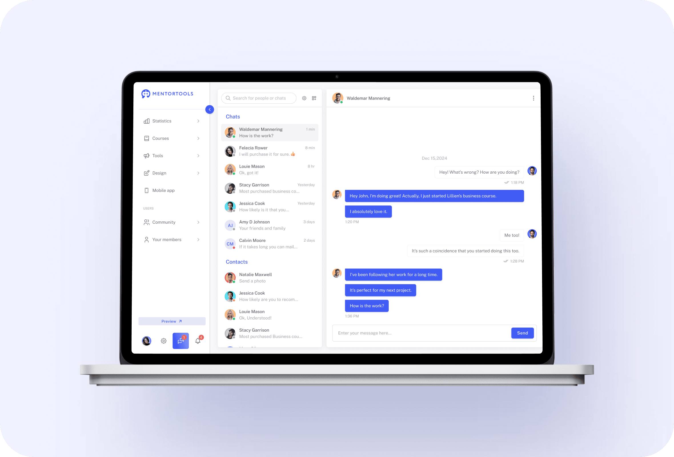InteractivityMessaging feature 4