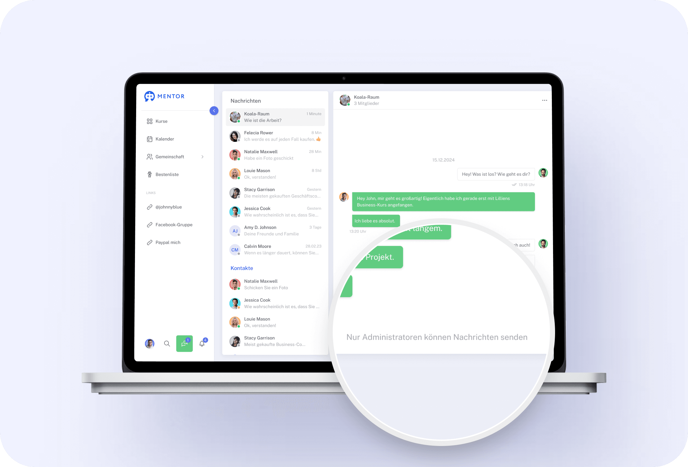 InteractivityMessaging feature 5