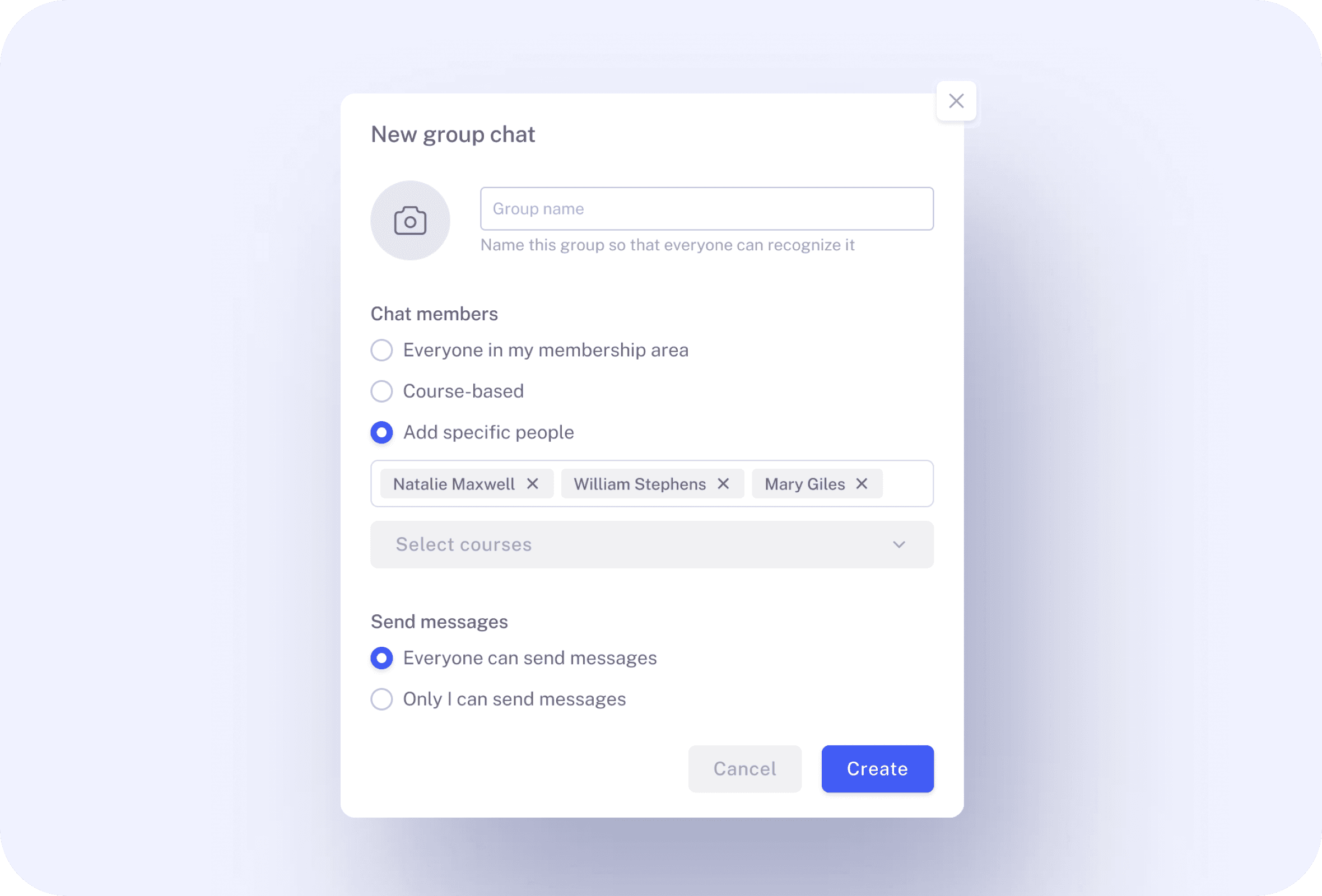 InteractivityMessaging feature 6