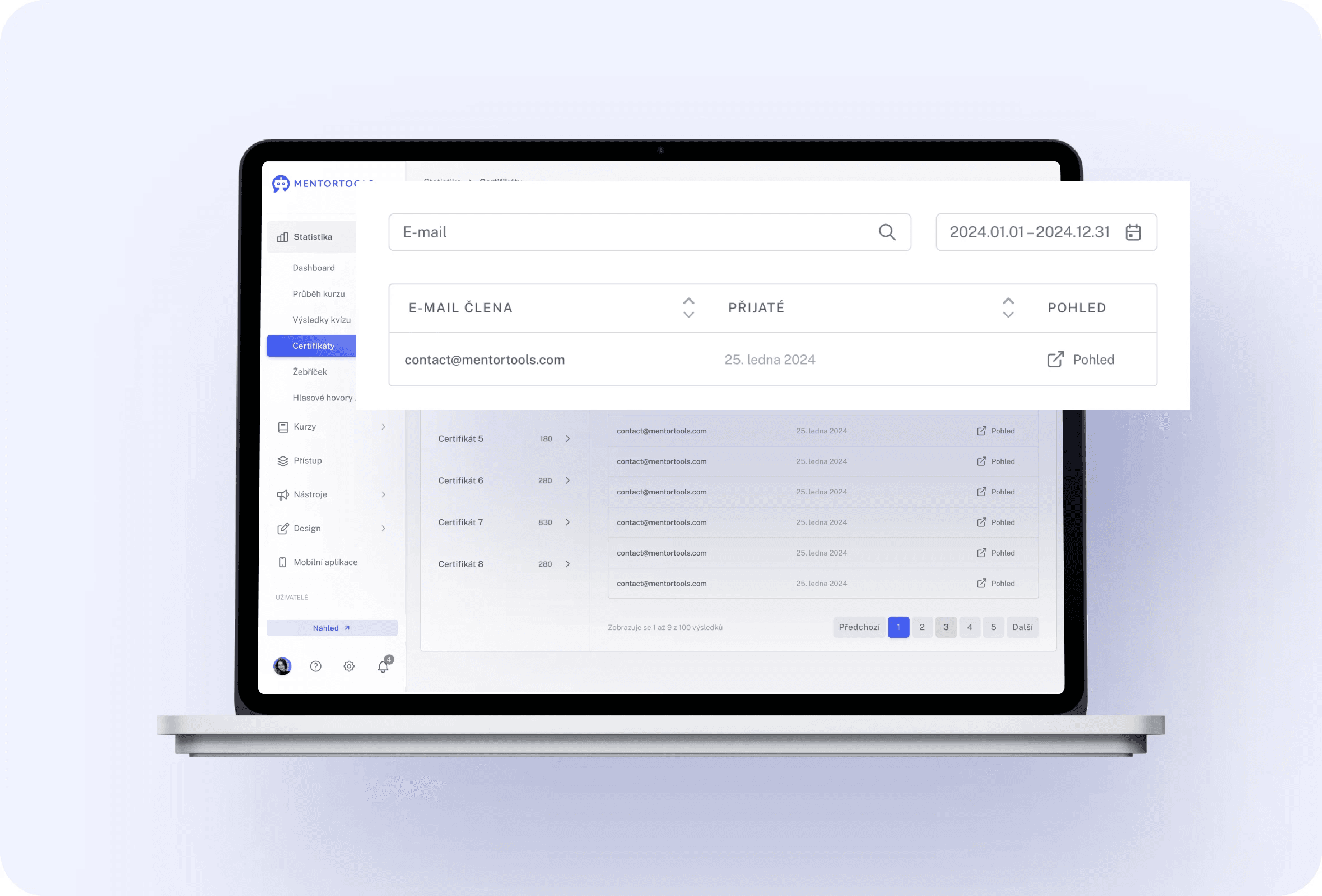 Certificates feature 6