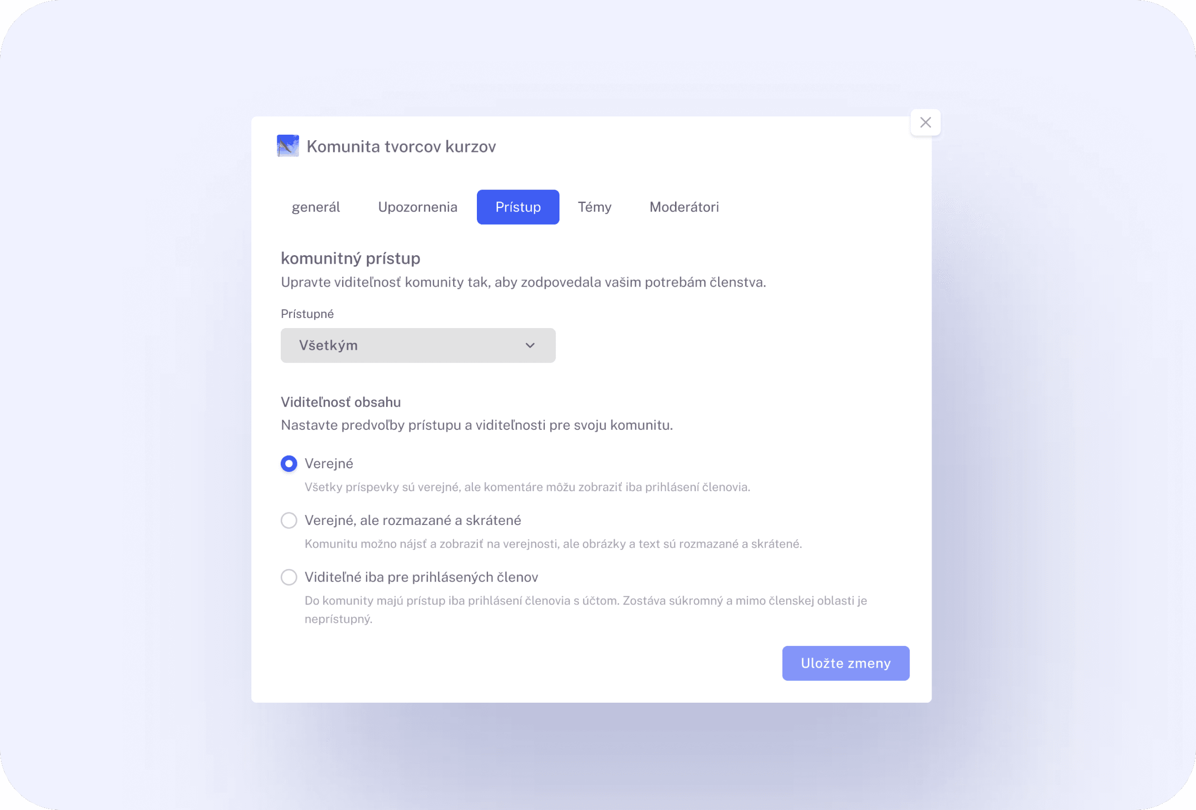 InteractivityCommunity feature 6