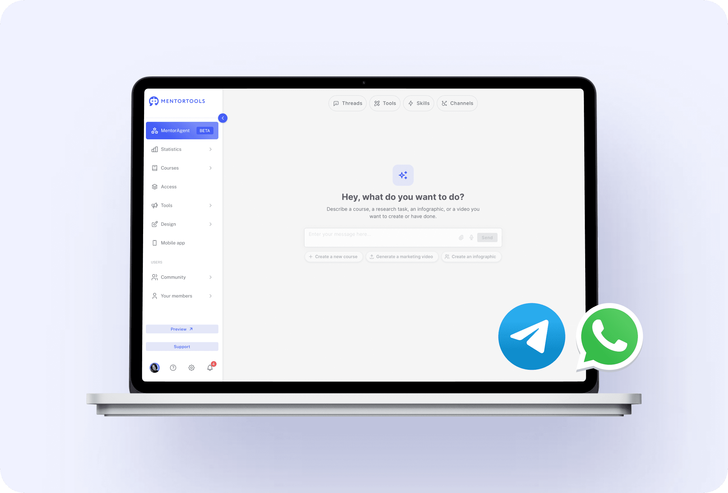Audio Assistant for Course Creators