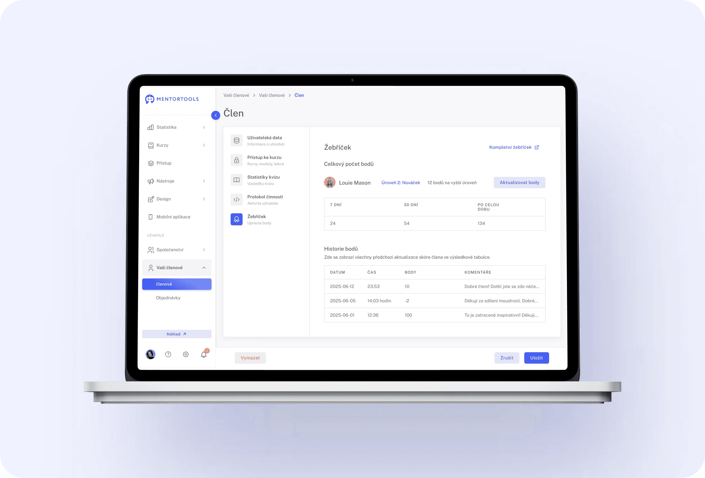 Reporting feature 6