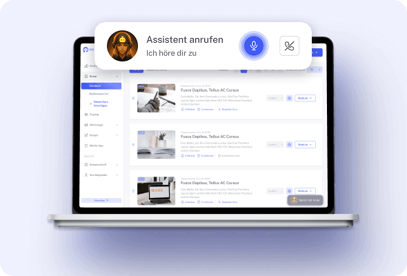 Audio Assistant for Course Creators