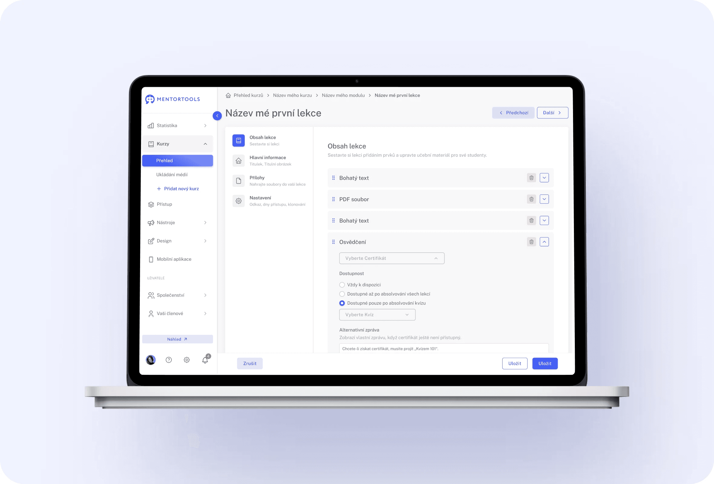 Certificates feature 8