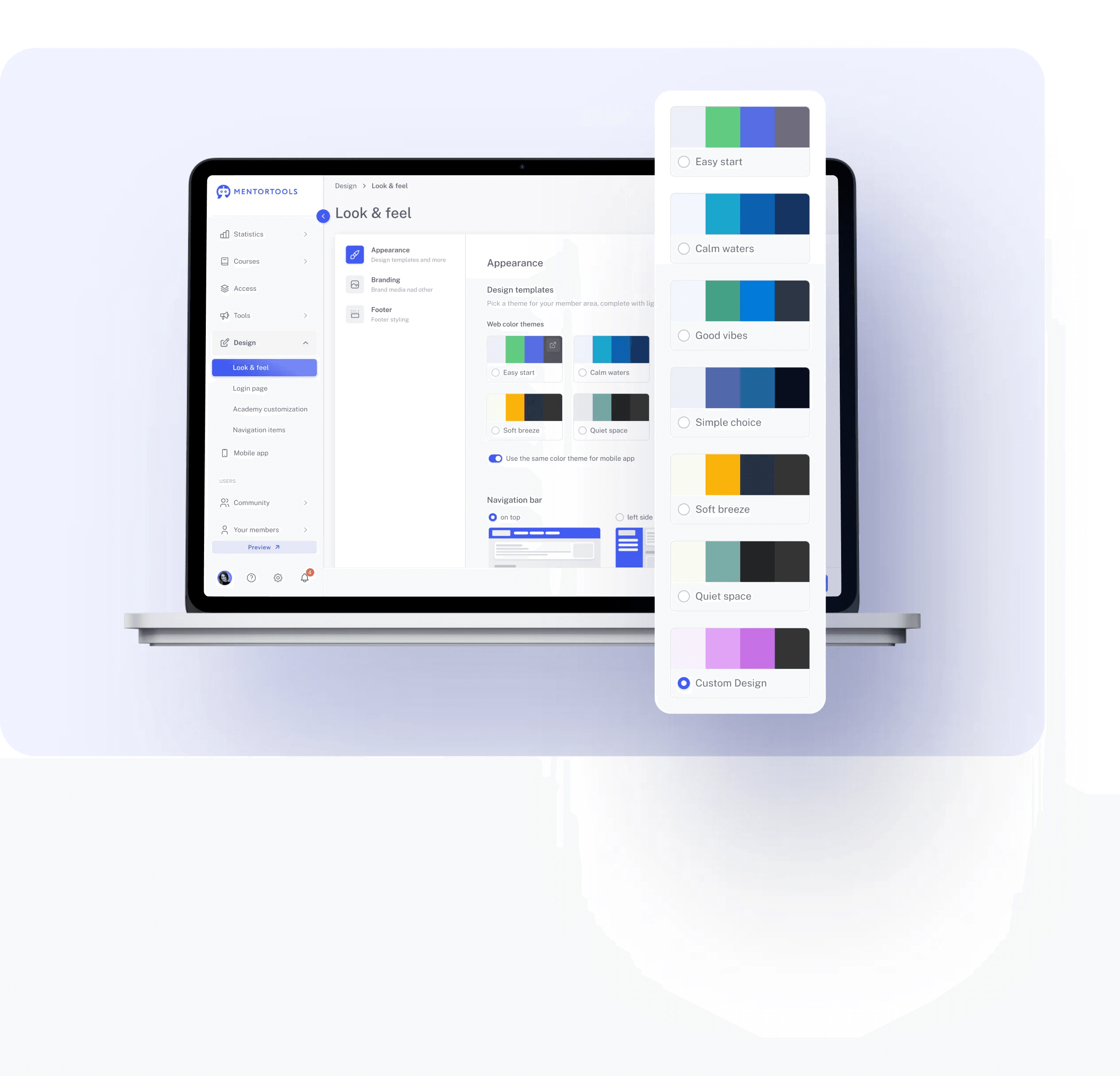Branding and templates