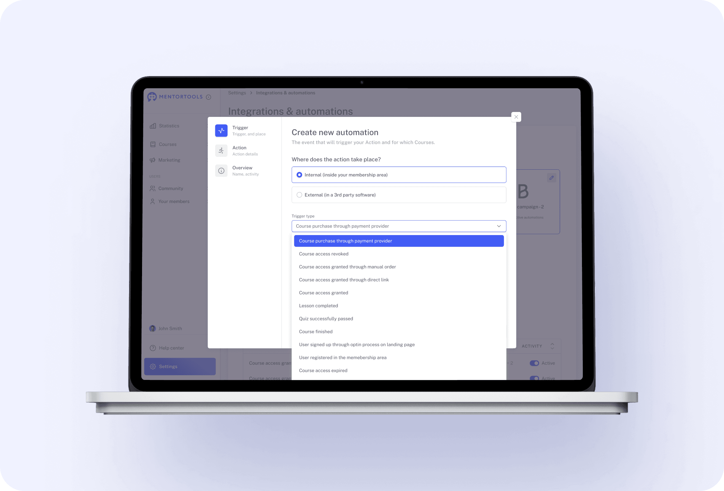 Event-driven automation