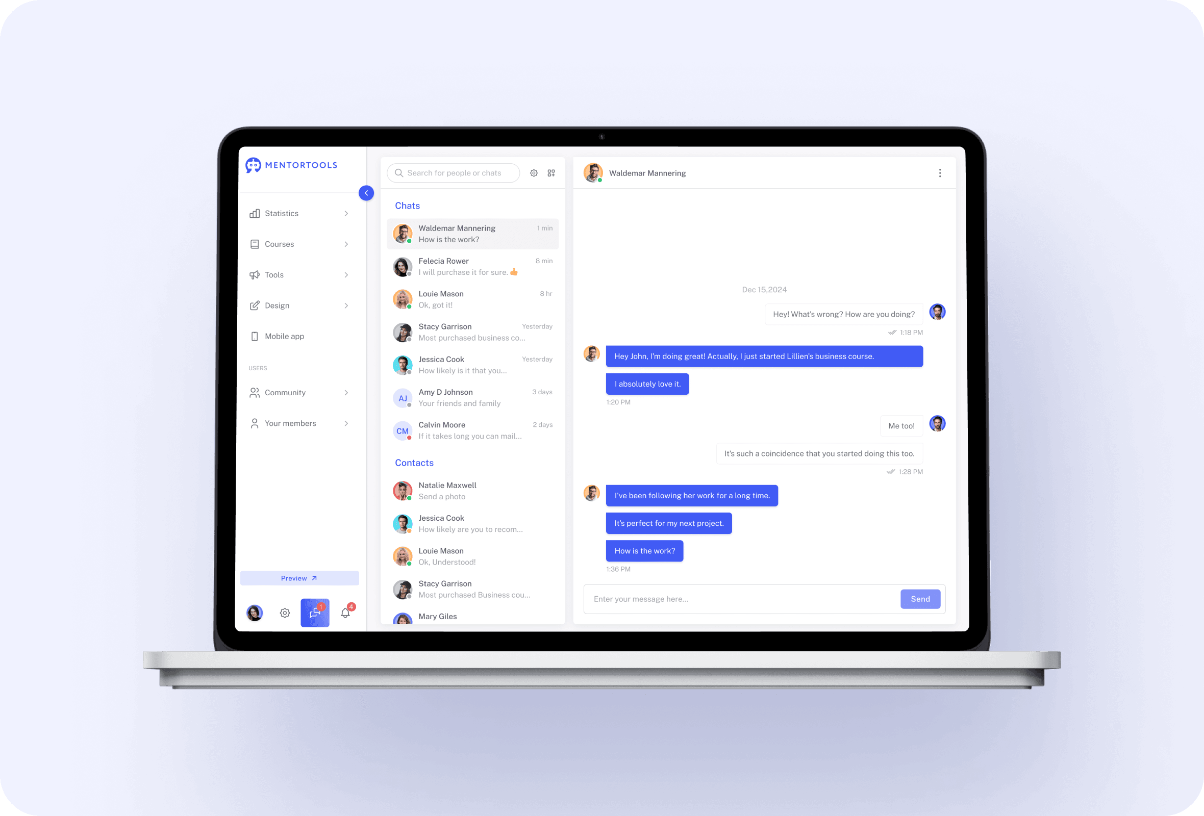 InteractivityMessaging feature 4