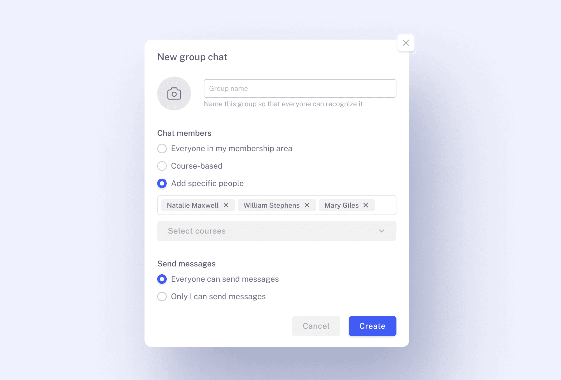 InteractivityMessaging feature 6