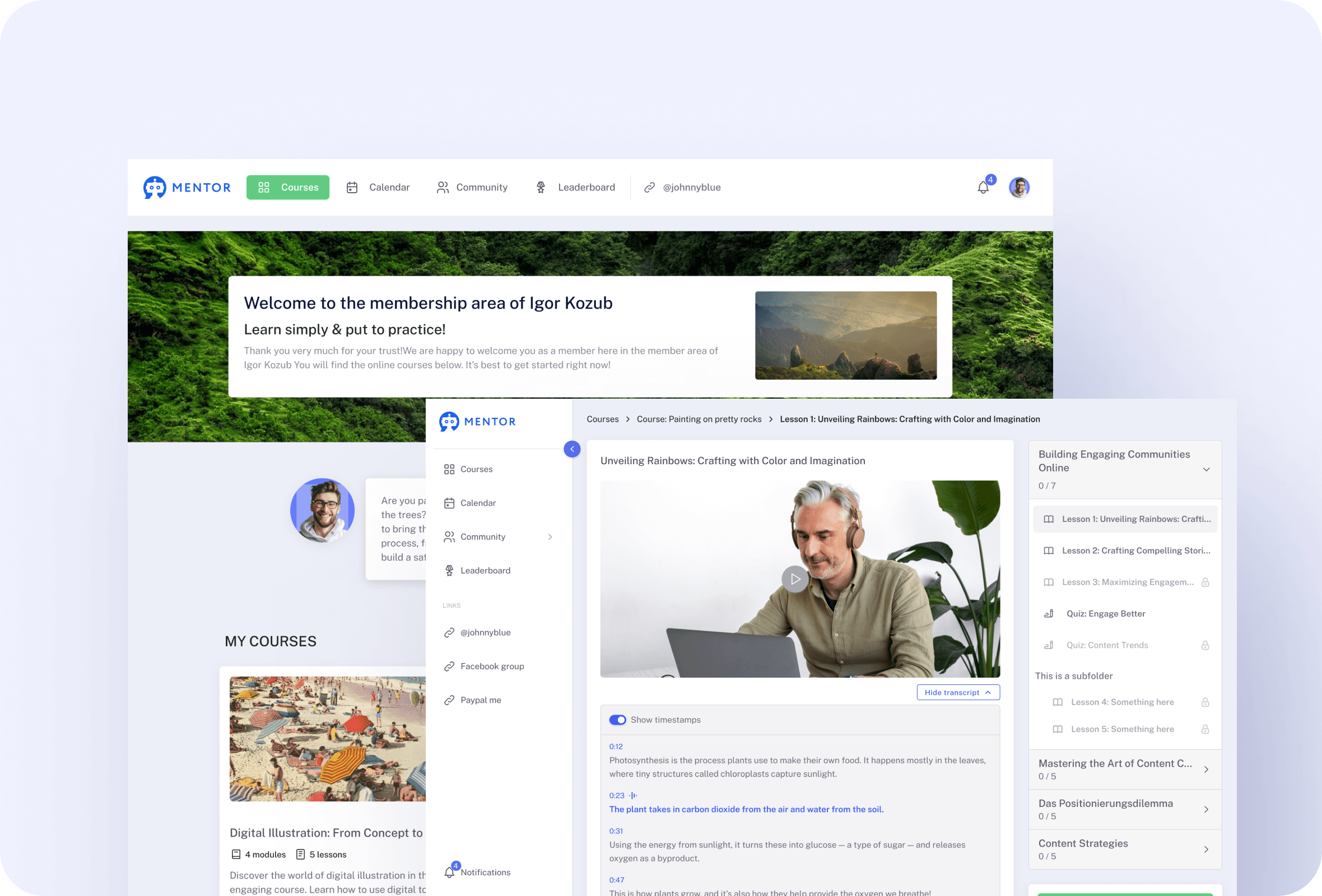 Audio Assistant for Course Creators